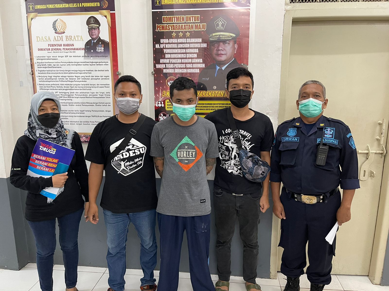 Jalin Sinergitas, Divisipas Kemenkumham Jateng Berkoordinasi Dengan BNNP